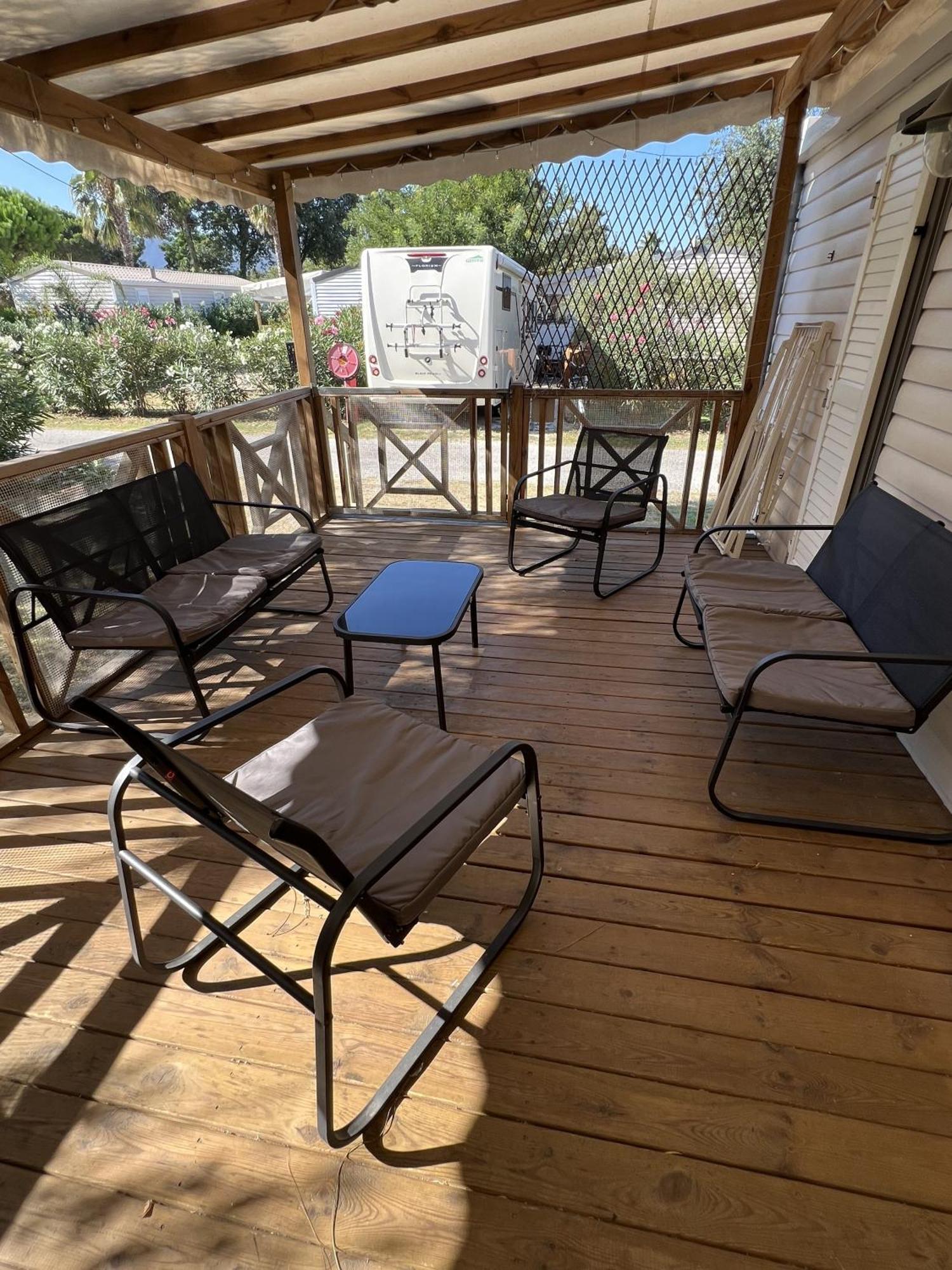 Camping Del Mar B10, Mobile Home Excellence, 3 Chambres, 6 Personnes, Bord De Mer Argelès-sur-Mer Exterior foto